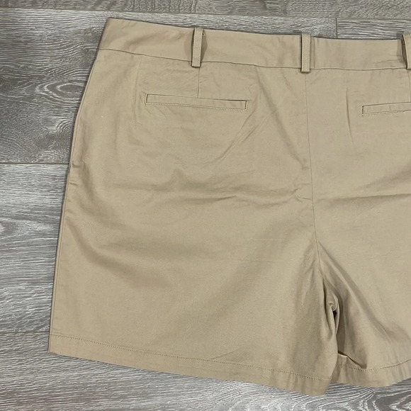 Talbots Chino Short Khaki Tan 18 - Picture 12 of 13